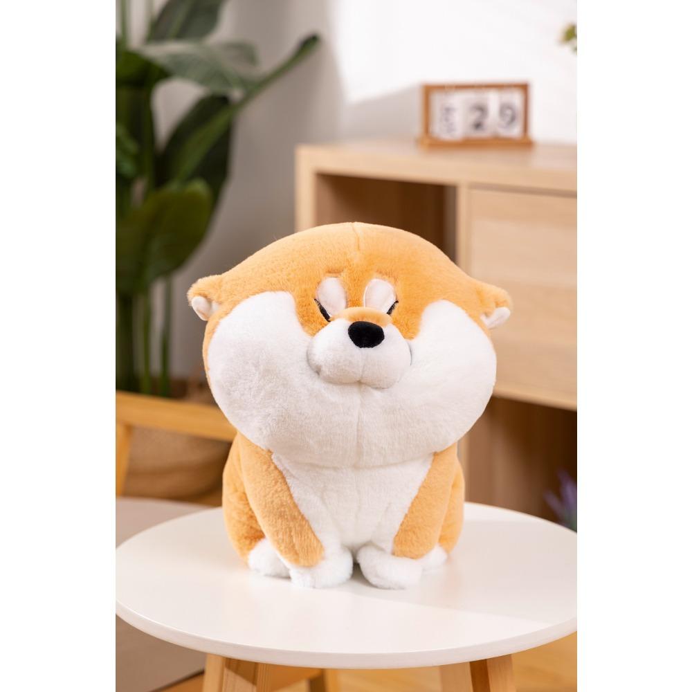 Internet Celebrity New Cute Achai Wolfberry Plush Toy Shiba Dog Doll Children's Birthday Gift Sleeping Doll