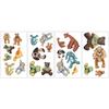 Stickers - ROOMMATES - Pack of 23 - Animals - Repositionable - Multicolor - Vinyl