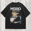 Camiseta Metro Exodus, Merch de Videogame de Terror, Camiseta de Videogame Shouter