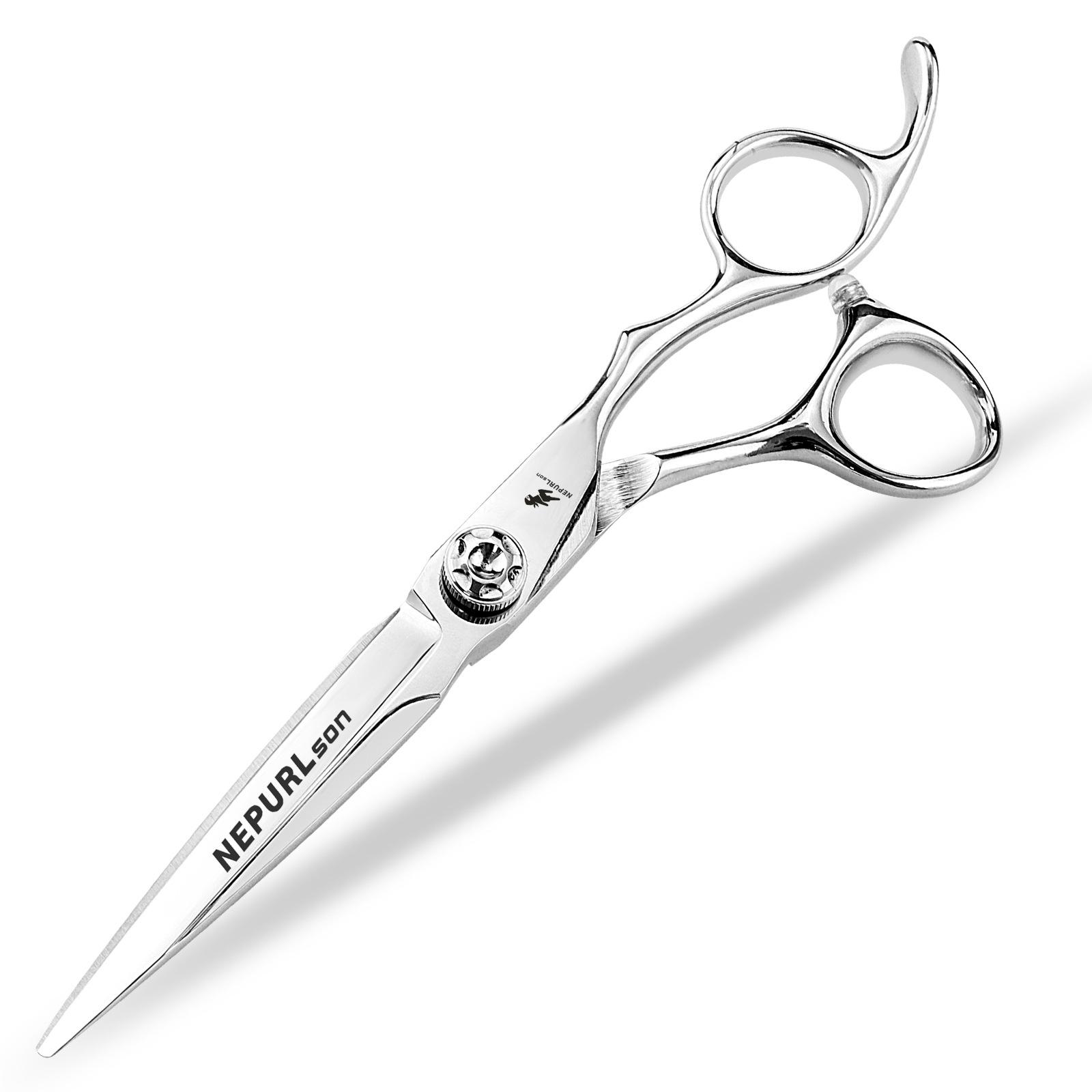 6,0-дюймовые ножницы Nimpson с ЧПУ, для стрижки, плоские ножницы Flat scissors