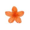 Hawaiian Style Gradient Flower Crab Hair Clips for Women Plumeria Barrettes Beach Vacation Hair Claw for Thin/Thick Hair Accessories