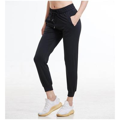Women Stretch Fabrics Loose Fit Sport Active Skinny Leggings with Two Side Pockets Camo Ankle-Length Pants High Waist Strap Slacks Yoga Pants