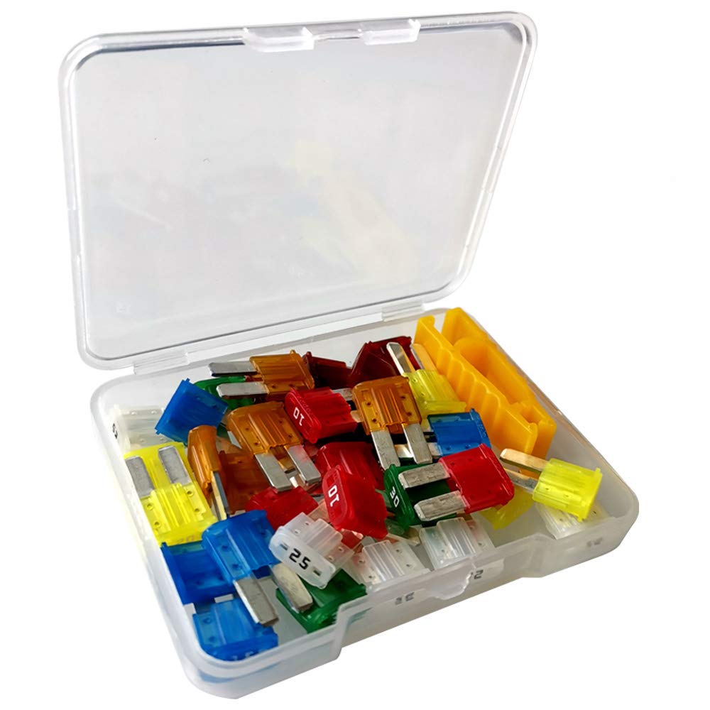 Kiligen 35ks Sada pojistek Micro2 -24V, Pojistky Autolopatky, Pojistky pro Elektroinstalaci, Extra