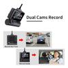 ADAS 4G Android DVR Remote Parking Monitor 3''Touch Dash Cam WIFI GPS Dual Lens 2WAY Talk Live Streaming On Car ASSIST APP