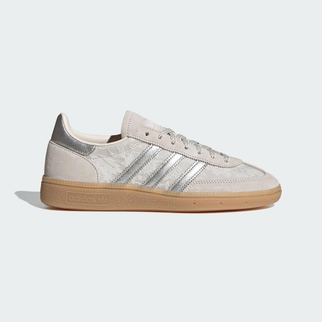 KK0434 Adidas Women's Handball Spezial Chalk PearlSilver Metallic (Women's)