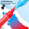 Quick-Drying Acrylic Marker Pen Softhead Art Watercolor Pen Straight Liquid Marker  Calligraphy