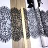 ( 4 Colors ) 3m x 22cm French Chantilly Lace, Non-stretch Eyelash Lace Trim for Bra, Underwear, Lingerie, Dress, Garment, Sewing &  Crafting