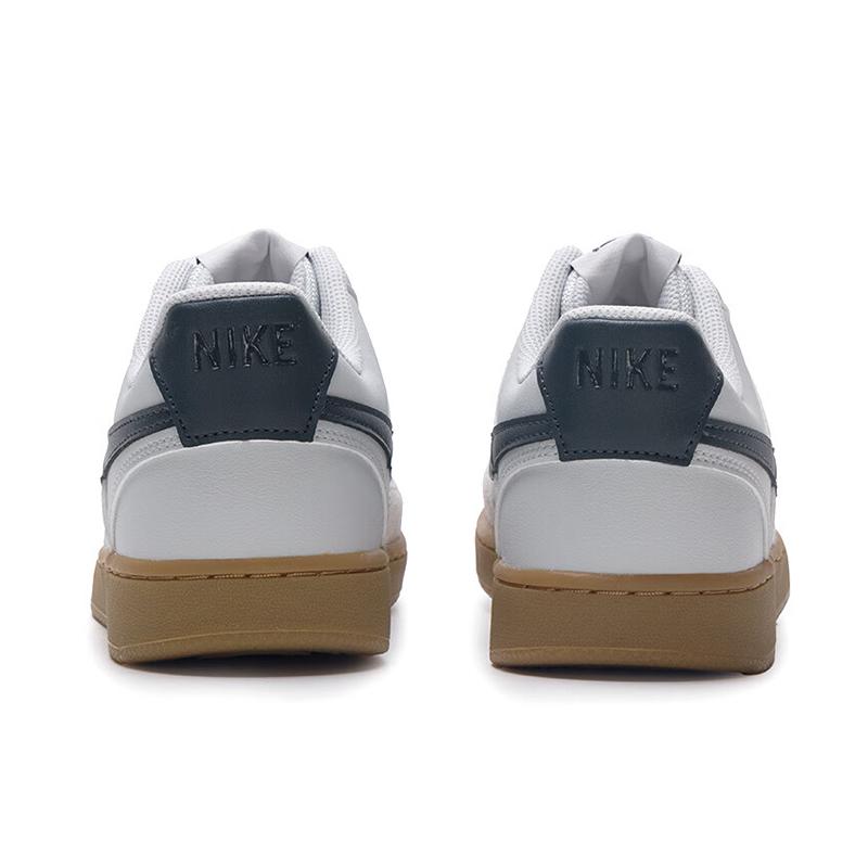 Nike Court Vision Abrasion Resistant Breathable Low top Skateboard Shoes Men's White Sneakers IB2998-003