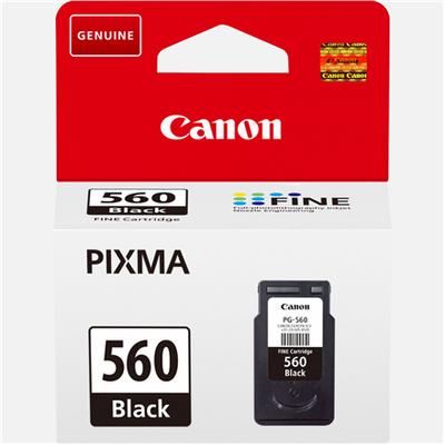 Black Ink Cartridge 180 Pages 560 Canon PG