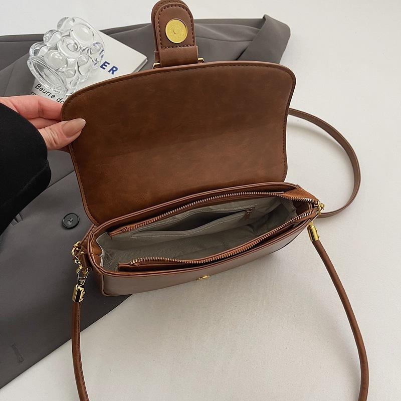 New Fashion Niche Design Popular Versatile Pin Buckle Small Square Bag Shoulder Crossbody Women's Bag