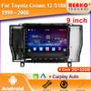 Android For Toyota Crown 12 S180 1999 - 2008 Car Radio Stereo Multimedia Player GPS Navigation 5G WIFI High-performance CPU