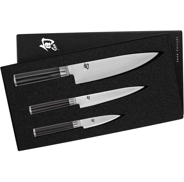 KAI Shun Classic Kitchen Knife Set, 3 Pieces (DMS-300)
