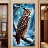 Diy Diamond Painting Animal Owl Full Square Round Drill Jewelry Cross Stitch Mosaic Embroidery Kits Pure Handmade Arts Picture Wall Decor