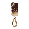 Smudge Coffee Bear Doll Suitable for Apple 16PRO Dual Stand Mobile Phone Case 15/14 Silicone Anti-fall 13 Niche