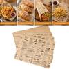 Sandwich Wrapping Paper Heavy Duty Delis Paper Greaseproof Parchment Paper for Wrap Bread,Sandwic Food Basket Liner