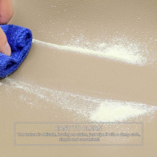 For Dodge Durango 2011- Center Console Lid Leather Armrest Pad Cover Beige