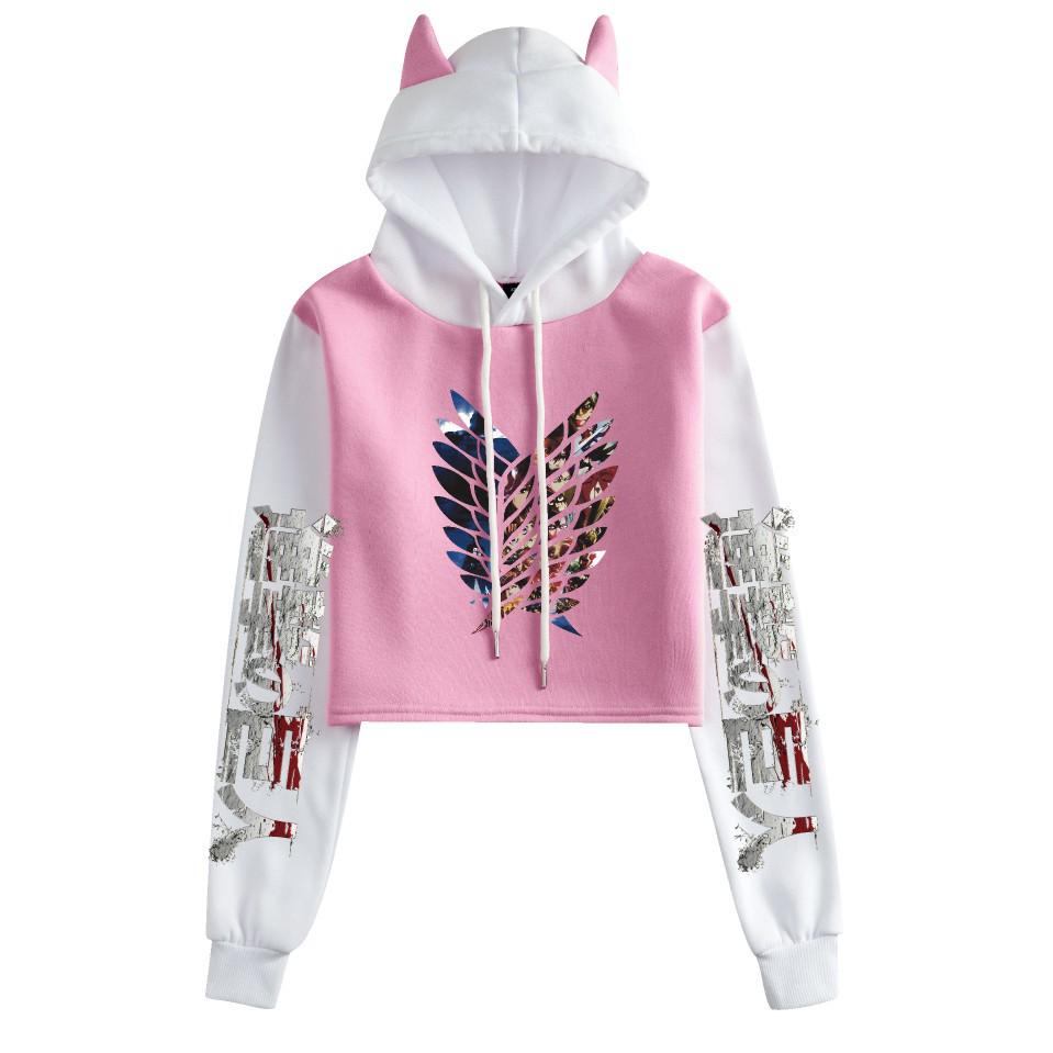 Attack on Titan Cross Logo Hoodie
