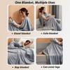 Verdickte Korallenfleece-Decke Doppelseitiges Fleece Superweiche Korallenfleece-Decke Mikrofaser Einfarbig Plüschdecke