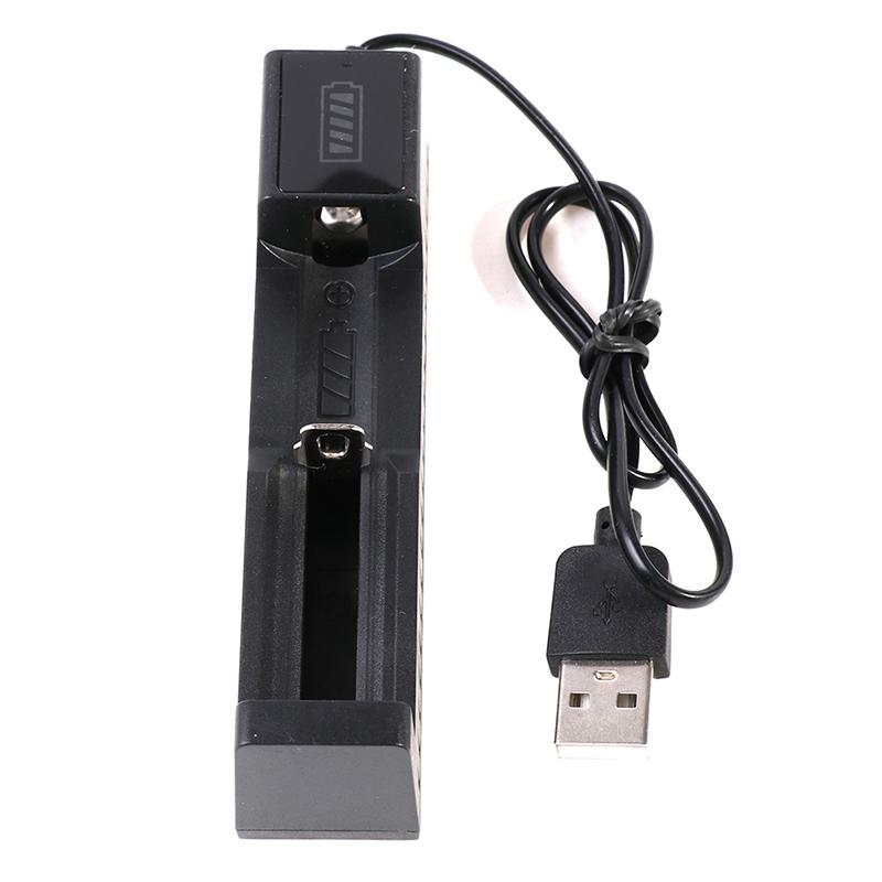 18650 1 Slot Smart Charge Safe Fast Charge Li-Ion Rechargeable Battery Charger