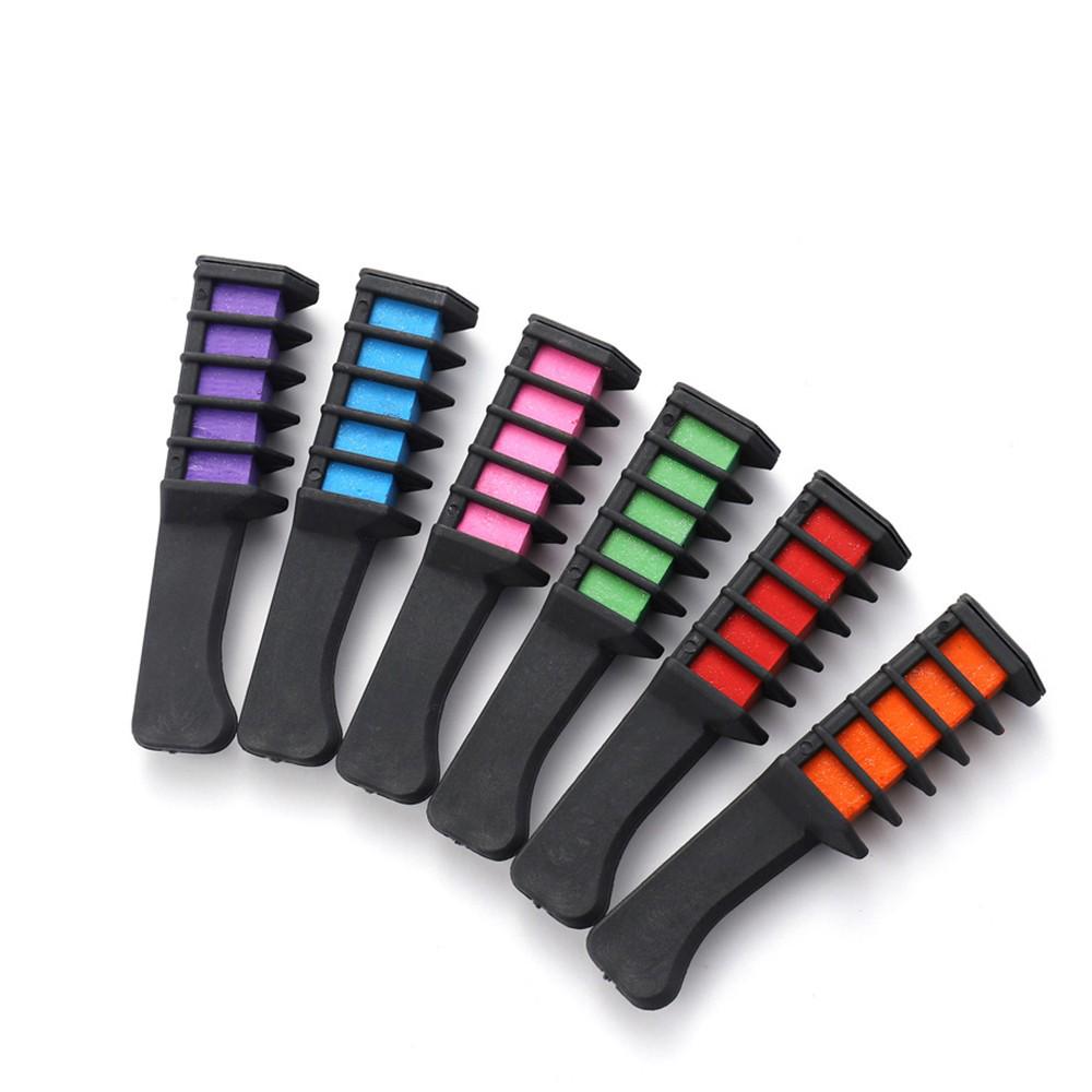 Temporary Hair Chalk  Powder With Comb Salon Hair Mascara Crayo