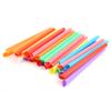 100PCS Colorful Drinking Straw Plastic Disposable Wide Straws for Milk T Mixed Colors