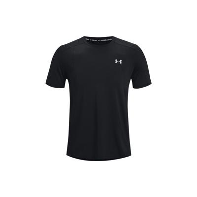 Iso-Chill Solid Logo Reflective Detail Running Sports Crew Neck Slim Fit Straight Cut Short Sleeve Raglan T-Shirt Men Tops 1370338-001