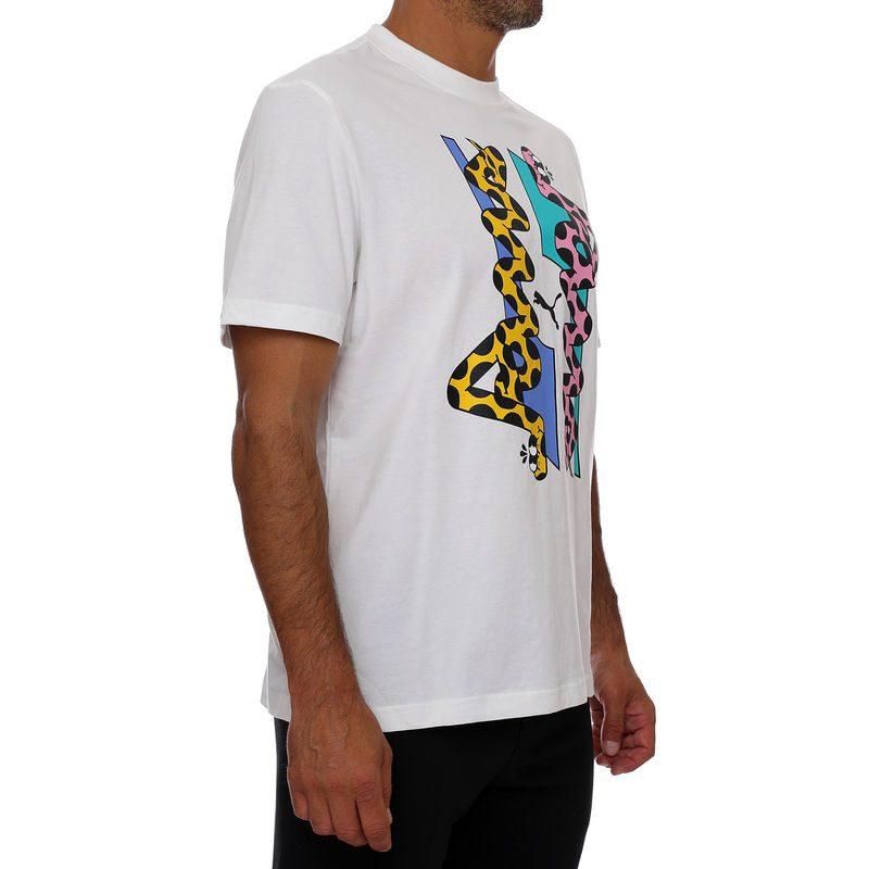 Puma X AKA BOKU T Shirt Unisex White 530222-02