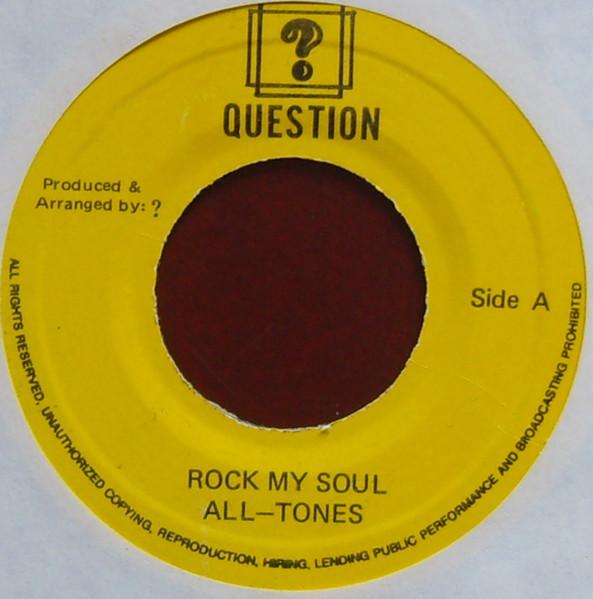 

7inch Record ALLTONES Rock My Soul NONE QUESTION 1997 Jamaica Reggae Ska Dub Used