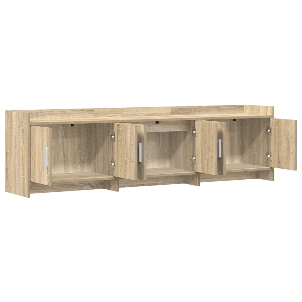 TV Cabinet 168 x 33 x 47 cm Sonoma Oak Wood Based Material