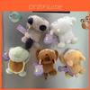 Short Plush Elephant Cat Bear Fox Refrigerator Magnet For Kitchen Decor And Gift