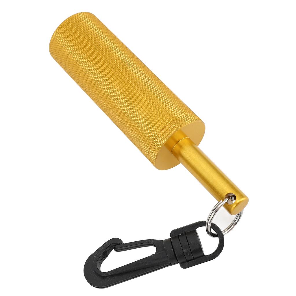 Underwater Shaker Aluminum Anti Slip Texture Steel Balls Included with 360 degrees    Hook Signal   Diving Stick for   Diving