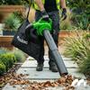 Garden Petrol Leaf Blower Vacuum Cleaner with Shredder 3-in-1 370km/h Masterblow7500w