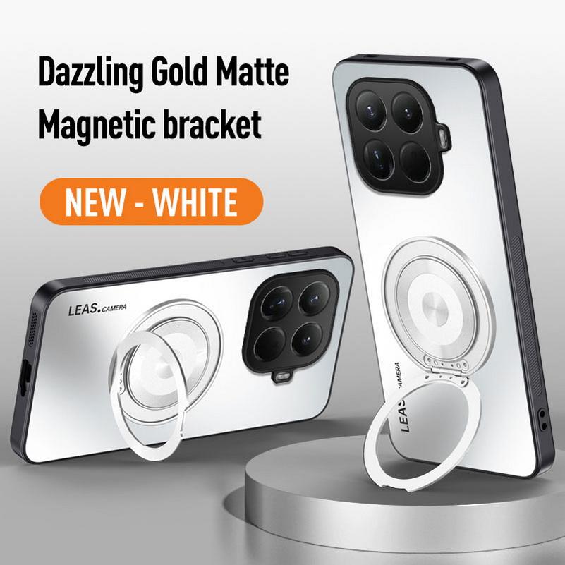 

AG Matte Back Panel Metal Magnetic Bracket Case For Xiaomi 15T Pro 15t Mi 17 Pro Max 17 pro 15s 15 Ultra 14T 14 13T 13 12t Cover xiaomi 15T Pro