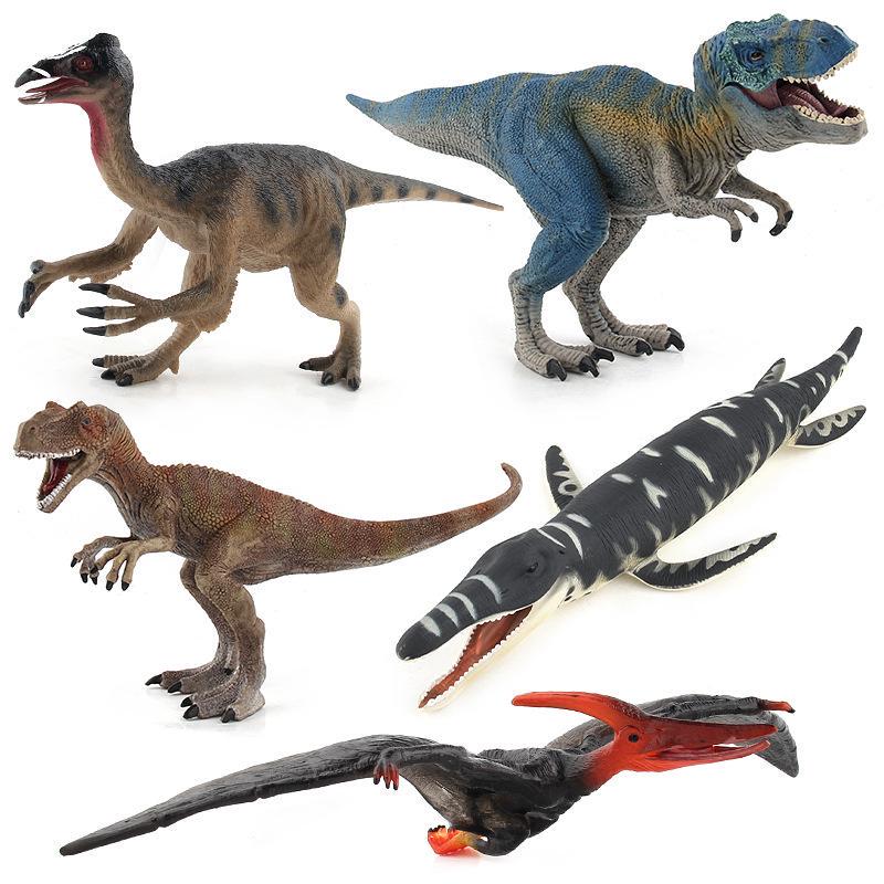Jurassic Dinosaur Model Collection: Tyrannosaurus, Dilophosaurus & More