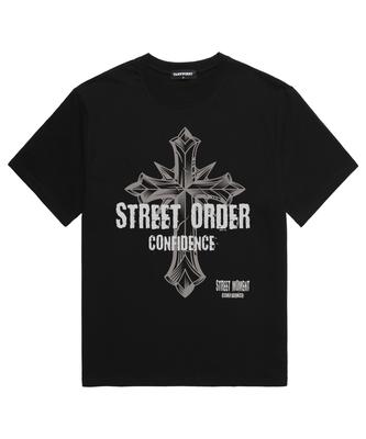 VANNWORKS Street Order Short Sleeve T-Shirt (Vs0133) Black (Type A)