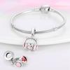 Copper Charm Music Notes Headset Beads Pendent Dangle Fit Original Bangle Charms Bracelet Necklace Fine Diy Jewelry Gift