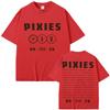 Pixies Koszulka Graficzna Stardust 2026 Trasa Światowa Codzienne Noszenie Koszulki z Nadrukiem Streetwear Damskie Męskie Codzienne Topy Letnia Bawełniana Koszulka