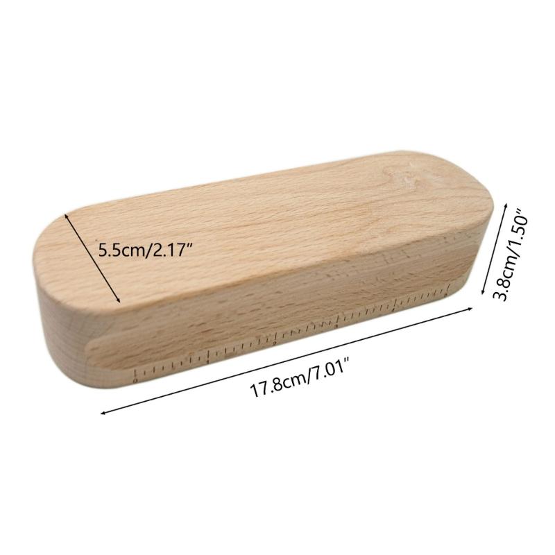 Hardwood Tailors Clapper for Ironing and Quilting, Professional Sewing Tool for Flattening Fabric, Sewing Point Pressing