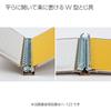 Kokuyo File Binder Cloth Sticker B5 with Vertical Binder, 26 Holes, Holes, 200 Sheets, Ha-120Z
