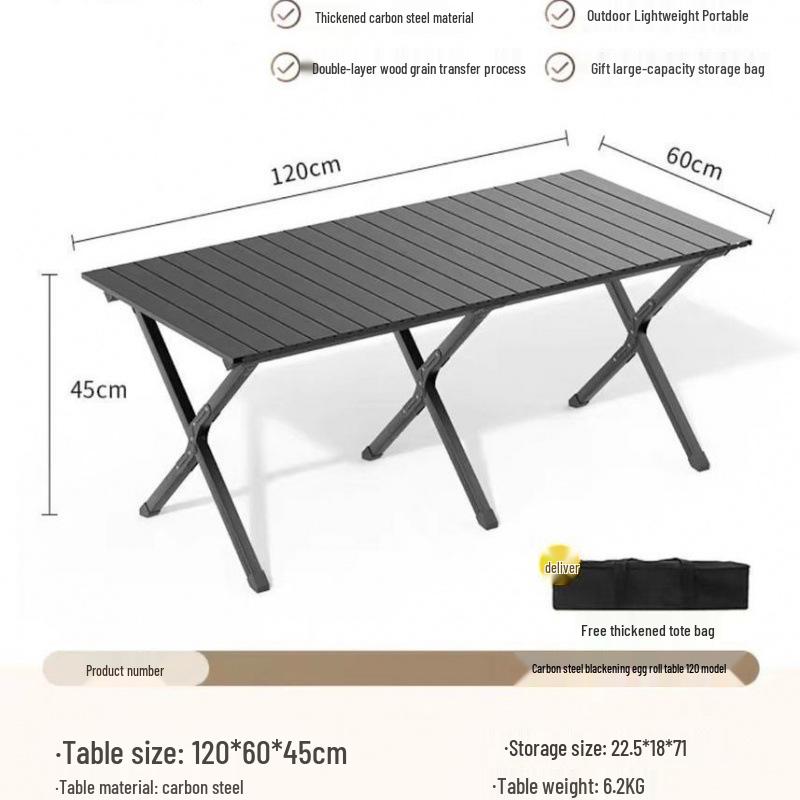 Přenosné skládací venkovní křeslo s opěrkou pro kempování, piknik, grilování, rybaření a kreslení