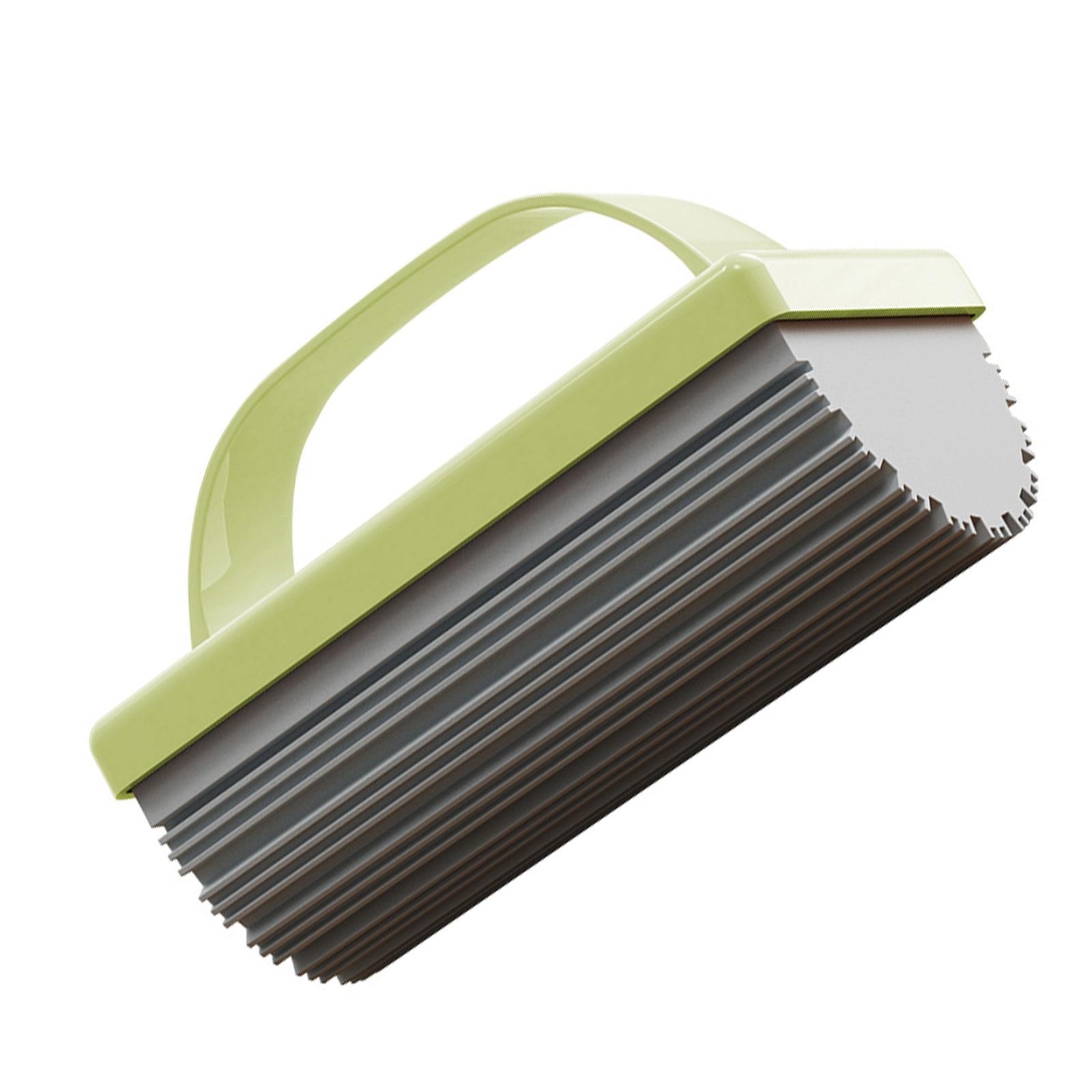 

Мини ручная губчатая швабра для эффективной уборки кухни, ванной комнаты, рабочего стола с эргономичной ручкой и шваброй с сильным сцеплением зелёный