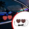Led Light For Car Window Love Heart Shape Vehicle Decor Auto Interior Atmosphere Light For SUV RV Sedan Truck Minivan Van