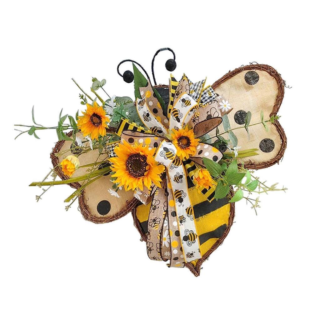 Bee Wreath Spring Wreath for