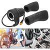 Half Twist Throttle, Universal E Bike Throttle Grip Electric Bike Motor Scooter Speed Controller Throttle Handle for Electric Bike Mountain Bike