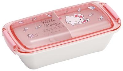 Biomass Lunch with a Grooved Gasket for Easy a Lid for a Softer Dishwasher and Microwave Made In Sanrio Hello Kitty Watercolor Cosmetics Box,