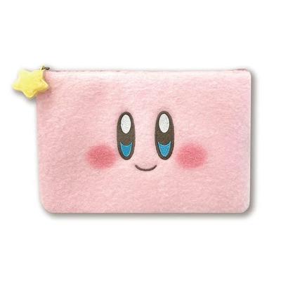 SK Japan Fluffy Gusseted Pouch Smiling Face Kirby's -