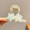 1PC Headwear Sweet Jewelry Playful Star Shape Cute Accessories Fashion Candy Colors Gift Hairpin Hair Ties Multi-Color