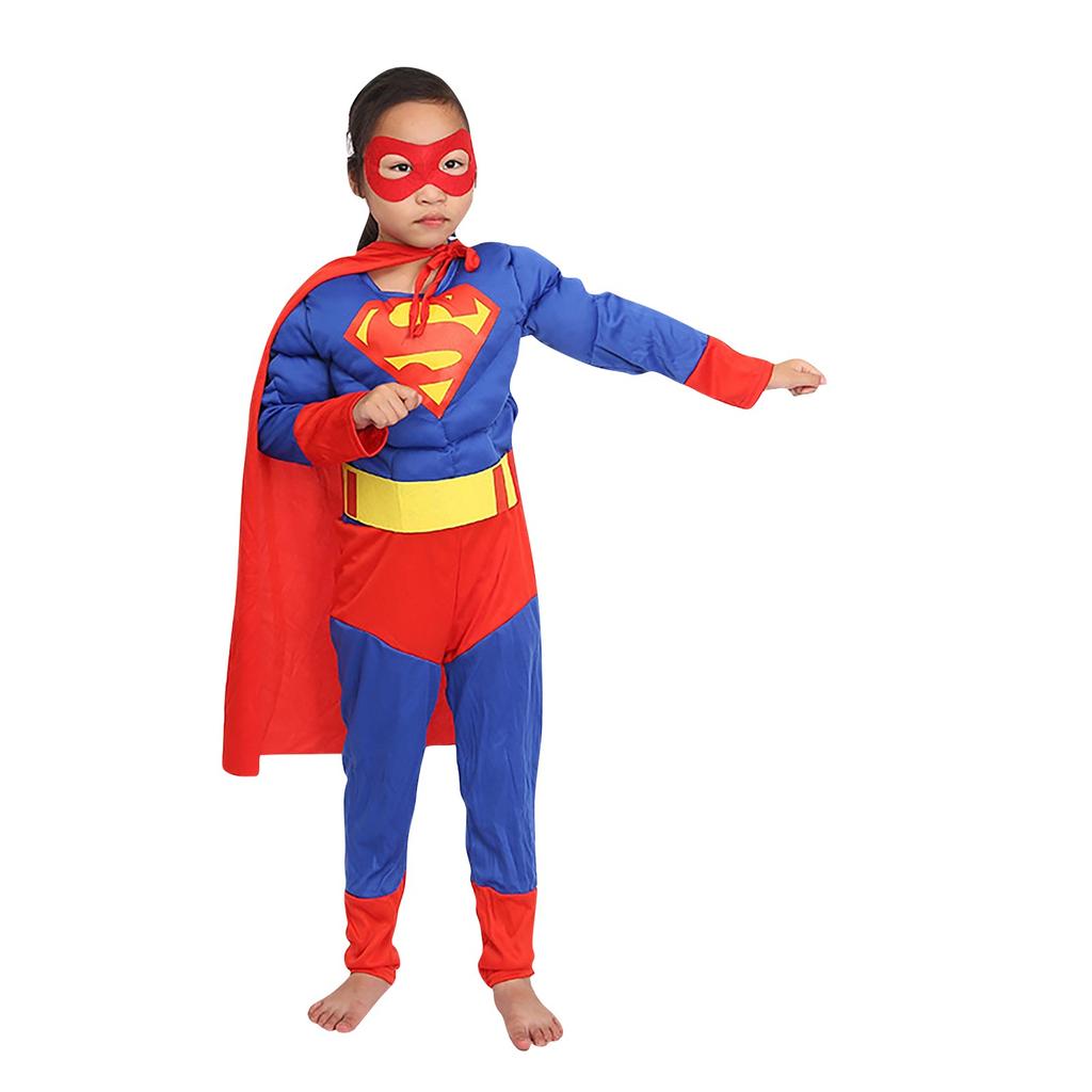 Halloween Children's Cartoon Heros Cloak Performance
