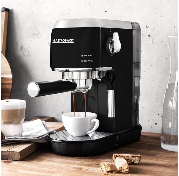 Эспрессо-машина Gastroback 42718 Design Espresso Piccolo черный