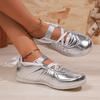 Fashion Women's Flat-bottomed Sneakers Spring and Summer Light Soft-soled Casual Shoes Women's Comfortable Non-slip Ballet Low-top Shoes